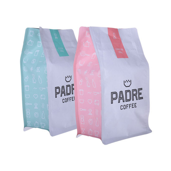可生物降解的认证食品安全包装可堆肥PLA塑料咖啡袋