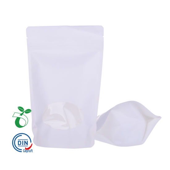 Cp01b定制印花层压透明空可生物降解塑料茶咖啡袋