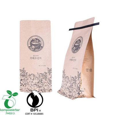 可再生Doypack Quad Seal咖啡袋制造商中国